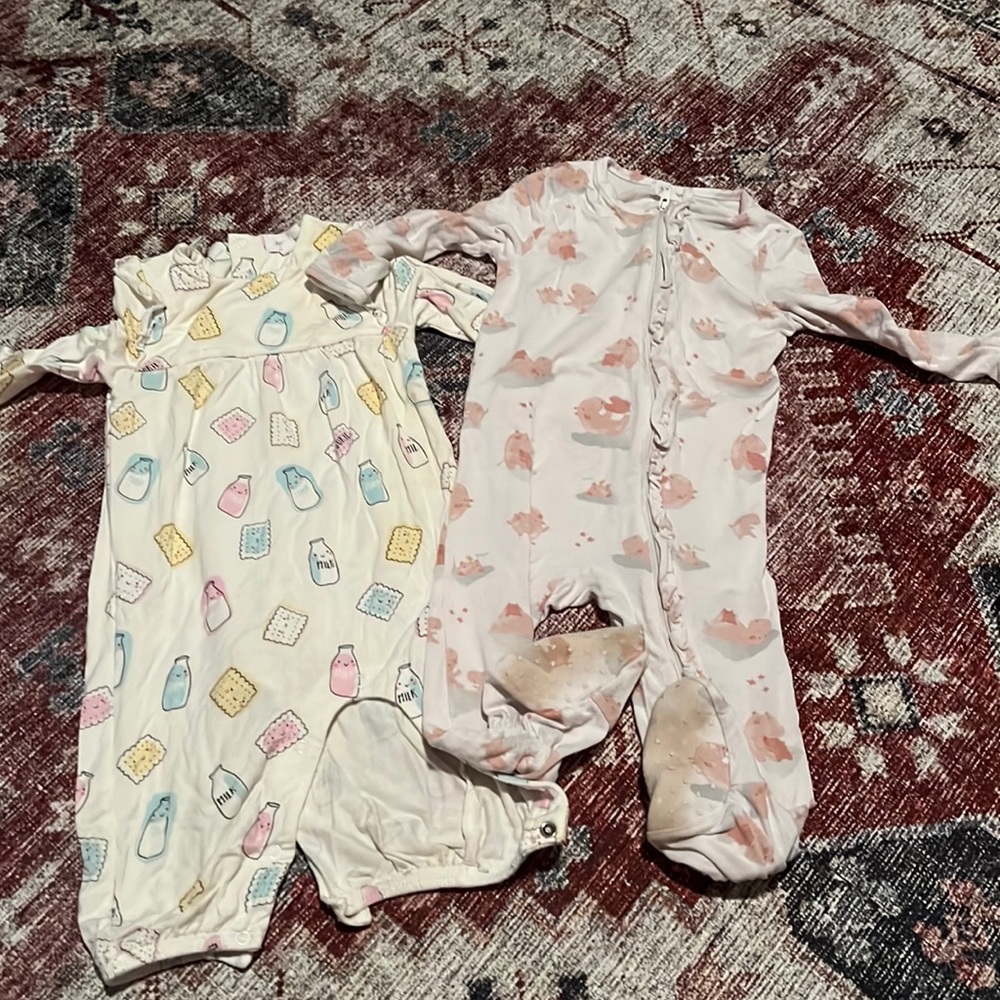 Angel dear romper and footie
